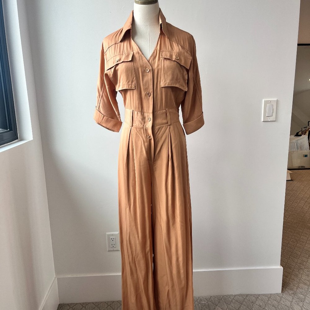 Strut and Bolt Light Orange Jumpsuit